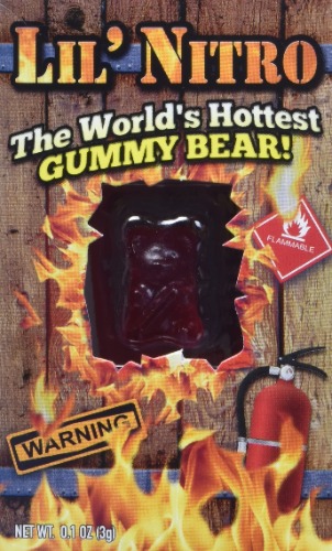 Lil' Nitro: The World's Hottest Gummy Bear - 1 Count (Pack of 1)