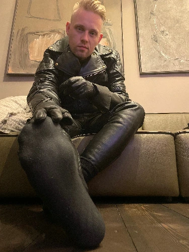 SNIFFING MY SOCKS