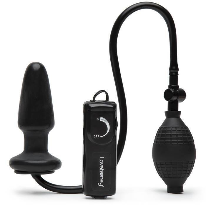 Lovehoney Butt Plug Anal - Inflatable Sex Toy - Prostate Massager Couple Play