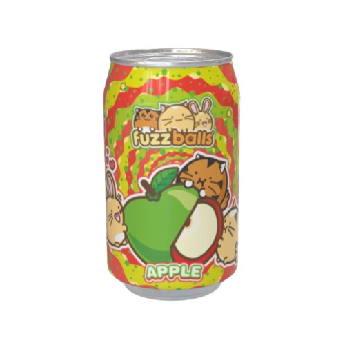 Fuzzballs Apple Flavour Soda Can 330ml - Triple Pack