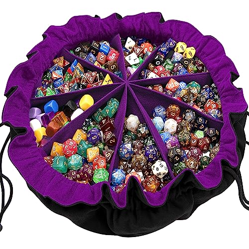 Throne | SpaceyShroomz(aka Patience) | SIQUK Large Dice Bag With ...