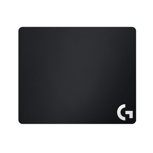 Logitech G240 Gaming Mouse Pad Fabric 340x280mm 1mm Flat Profile Low Surface Friction Uniform Surface Texture Rubber Pad Rollable Black