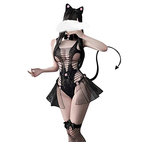 Evil Cat Bodysuit 