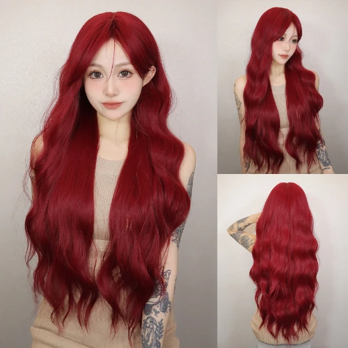 Red Long Wig - AliExpress