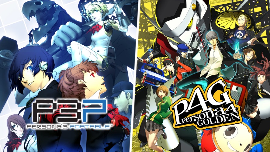 Persona 3 Portable e Pacote Persona 4 Golden