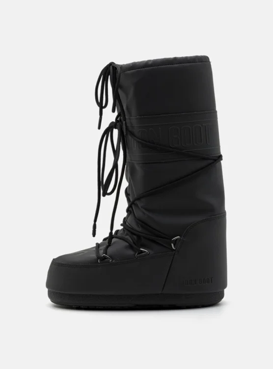 Black High Moon Boot  