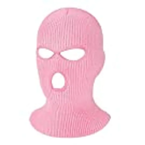 ELizoop Winter Knitted Balaclava 3 Hole Full Face Mask Ski Cycling Outdoor Sport