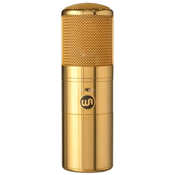 Warm Audio WA-8000 Large-diaphragm Tube Condenser Microphone - Limited-edition Gold
