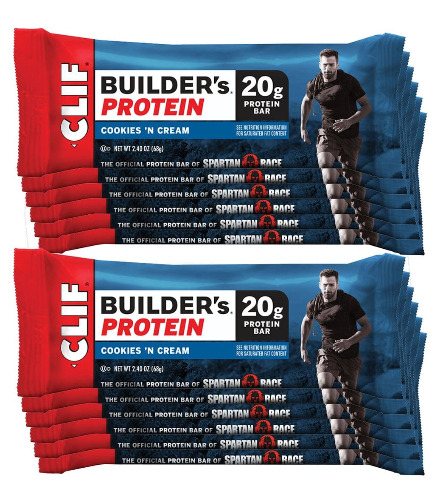Clif Builders Bar (12 Pack) | Cookies 'n Cream