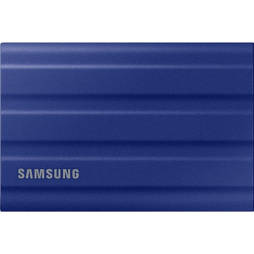 Samsung T7 Shield 2TB Rugged Portable External SSD - Blue USB-C - IP65 Rated Dust & Water Resistance - 3 Metre Drop Resistant - NVMe - Write up to 1000MB/s