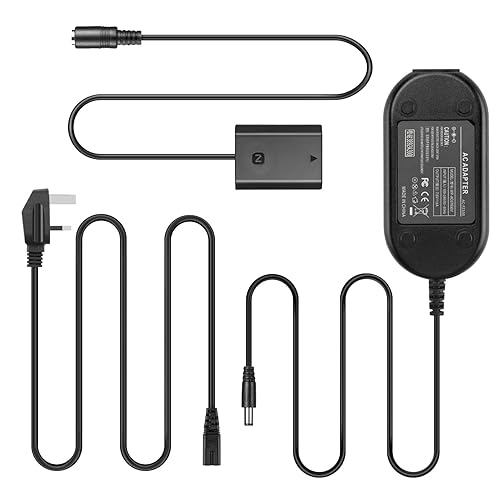 AC-FZ100 AC Power Adapter NP-FZ100 Dummy Battery Kit for Sony Alpha A7III A7S III A7R IV A7RIII A9 A9R A9S A6600 Cameras