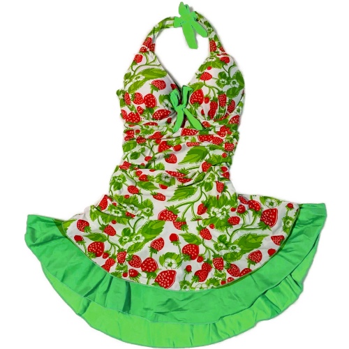 Strawberry Swimsuit | L / Green