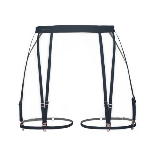 Frisson Garters Black - M/L / Black