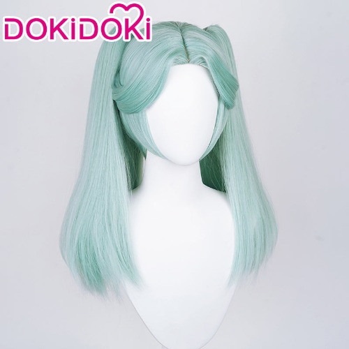 DokiDoki Anime Cosplay Long Green Wig / Headwear | Wig Only-PRESALE