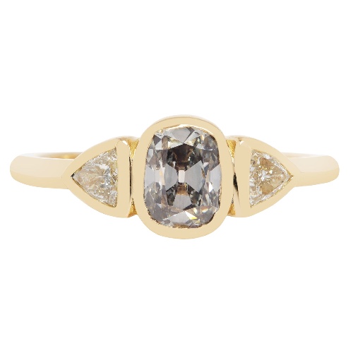 Champagne Sparkle Trio Ring | 8.25 (Resize)