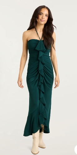 Eilis Dress | 6 / Green Onyx