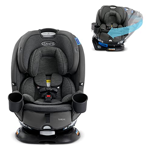 Graco Turn2Me 3-in-1 Car Seat with Rotating Feature, Highback Booster, for Newborn to Toddler up to 100lbs, in Manchester - Manchester