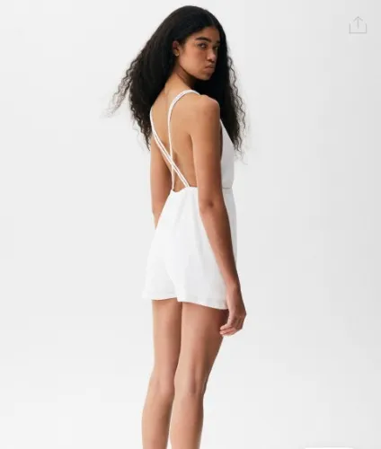 Mono corto espalda cruzada