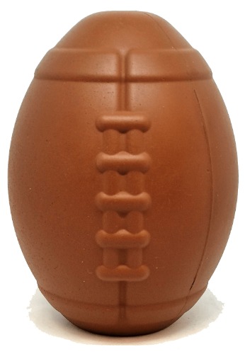 Football Durable Rubber Chew Toy and Treat Dispenser - Large Football Toy