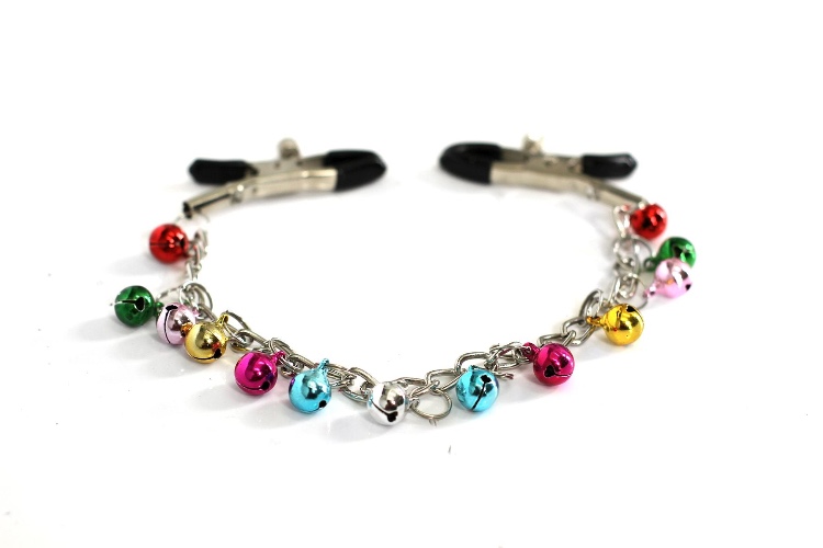 Adjustable Nipple Clamp - Holiday Bells