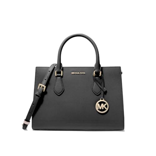 Michael Kors Women's Sheila Satchel, M - Black