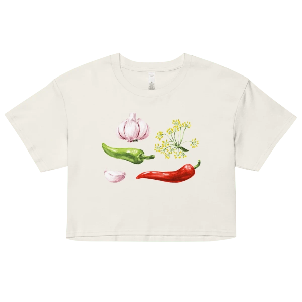 Veggies Crop Top