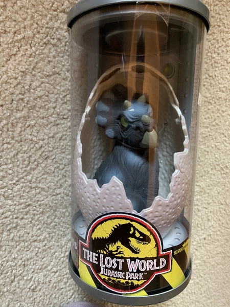 Jurassic Park The Lost World Triceratops Hatchling Dinosaur 1997 Kenner