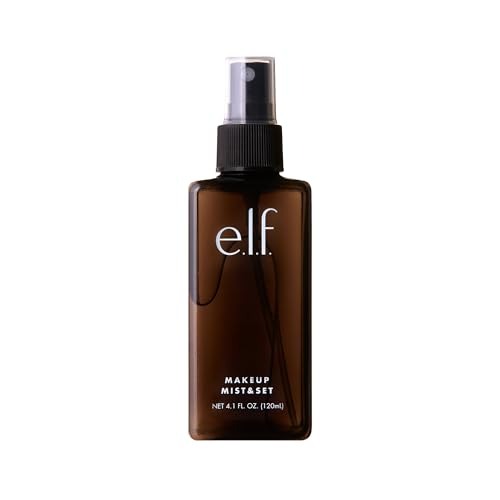 e.l.f. Makeup Mist & Set, Hydrating Setting Spray For Setting & Reviving Makeup, Soothes & Hydrates Skin, Infused With Vitamin A, Vegan & Cruelty-free - 4.05 Fl Oz (120 ml)