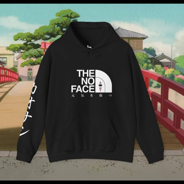 The No Face, Staying Spirited, Spirited Away, Unisex Heavy Blend™ Hoodie