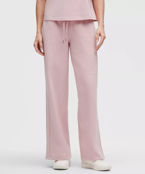 Scuba Mid-Rise Wide-Leg Pant *Regular