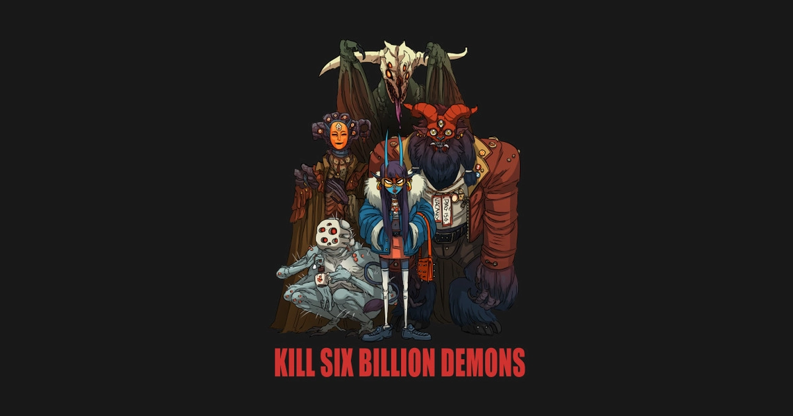 Demon Posse T-shirt by killsixbilliondemons