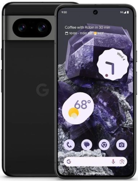 Google  Pixel 8 (5G) - 256GB - Obsidian - Fully Unlocked - Excellent