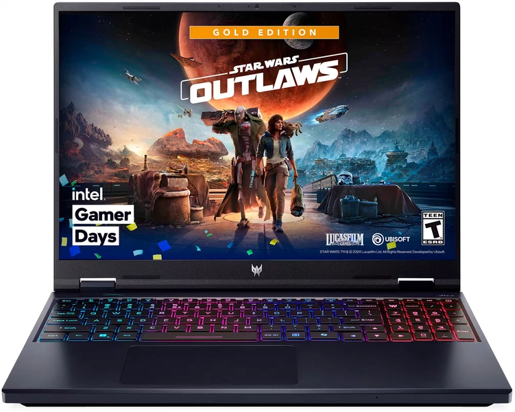 Acer - Predator Helios Neo 16”  WUXGA IPS Gaming Laptop- Intel Core i9-14900HX- NVIDIA GeForce RTX 4060-16GB DDR5-1TB SSD - Abyssal Black
