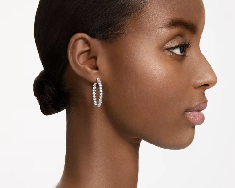 Matrix Hoop Earrings