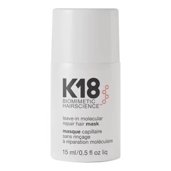 K18 Leave-in Molecular Repair Hair Mask - Treatment for Damaged Hair  15ml