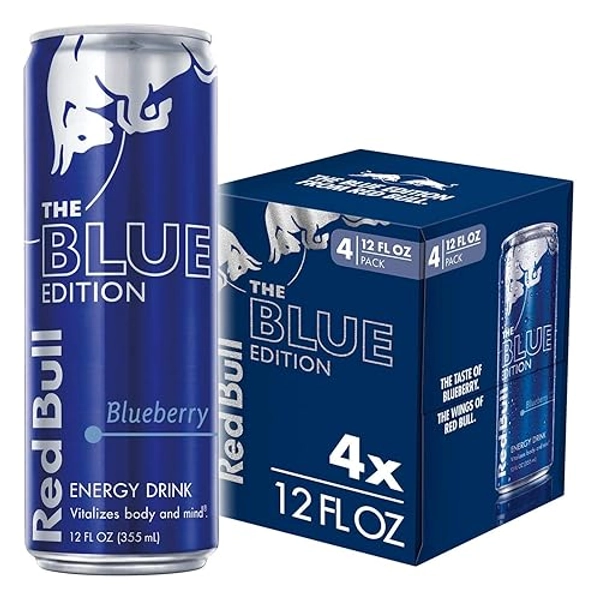 Red Bull Blue Edition Energy Drink Blueberry