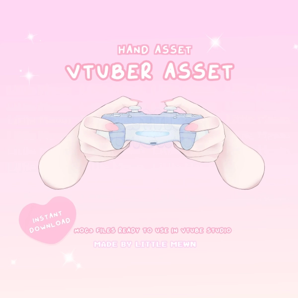 VTuber Asset | Rigged Game Controller