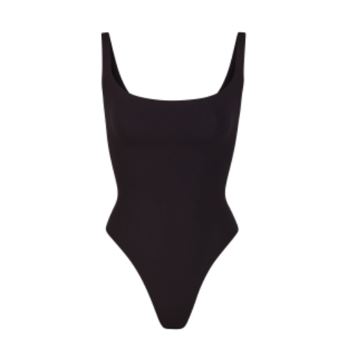 FITS EVERYBODY SQUARE NECK BODYSUIT | ONYX