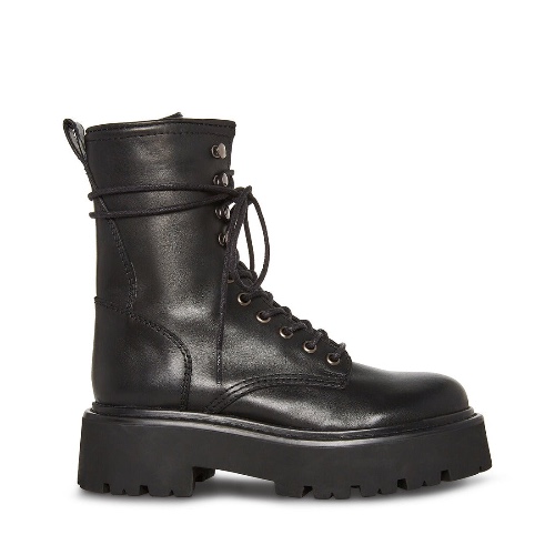 ROWEN BLACK LEATHER | BLACK LEATHER / 8 / 17