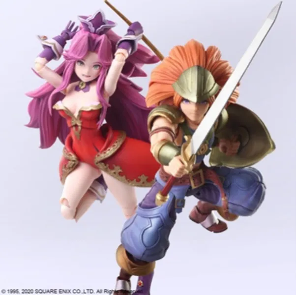 Trials of Mana Bring Arts Action Figure (Duran & Angela)