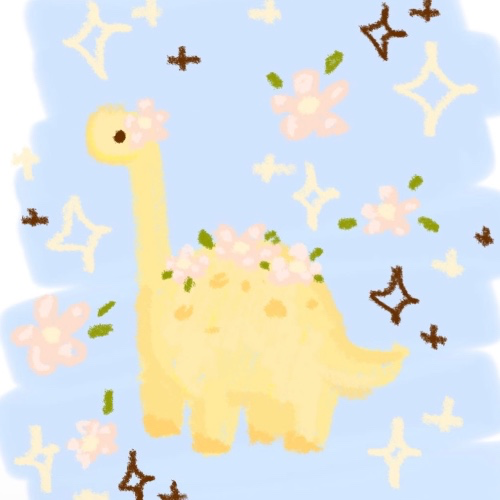 FOURTY FOUR FLOWER DINO 🌺 ✨