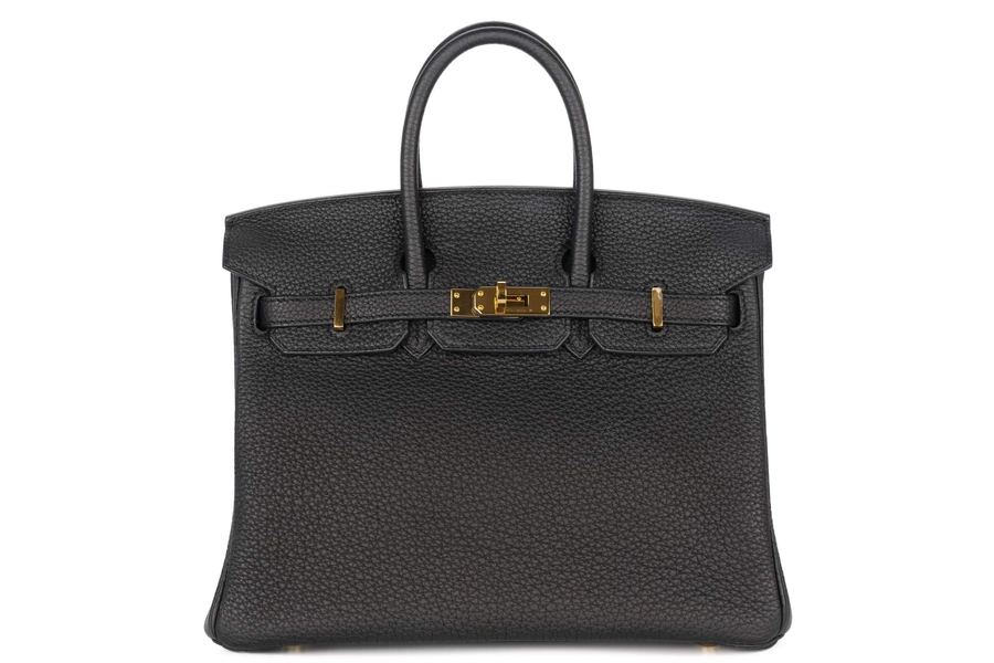 Hermès Birkin 25 Noir / Black Togo Gold Hardware