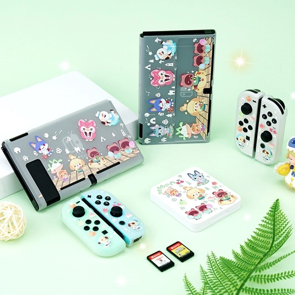 ACNH Switch Cover Case Cute ACNH Switch OLED Protective Shell Case - RegisBox