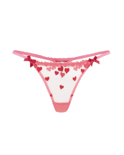 Cupid Thong in Pink | Agent Provocateur All Lingerie