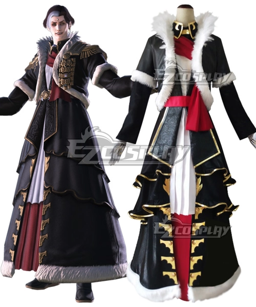 Final Fantasy XIV FF14 Emet-Selch Solus Zos Galvus Cosplay Costume