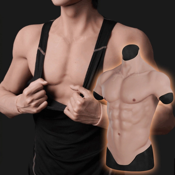 Silicone Muscle Chest 