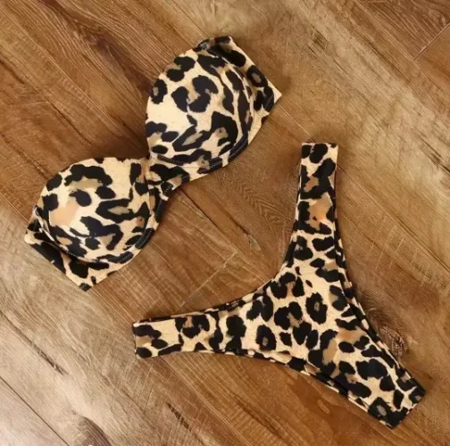 leopard bikini!?!