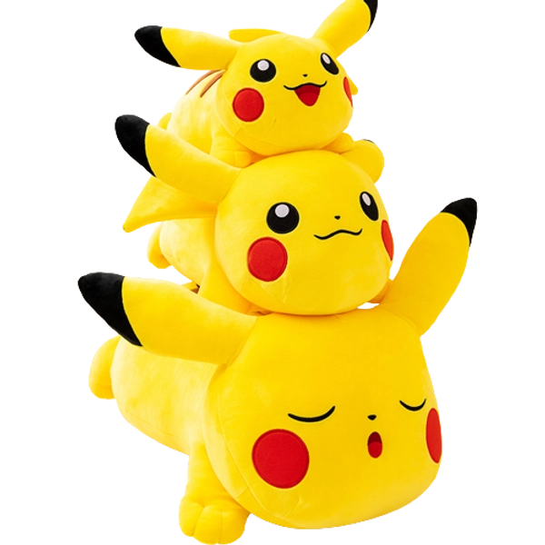 Pikachu Plushies (3 Variants, 3 Sizes)