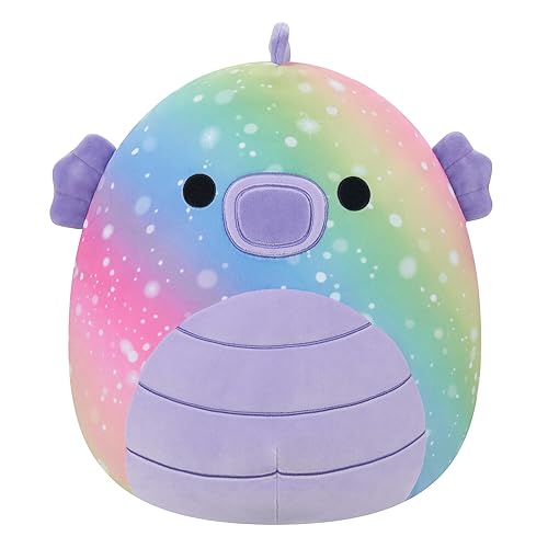 Squishmallows Original 16-Inch Emerald Rainbow Galaxy Seahorse - Large Ultrasoft Official Jazwares Plush