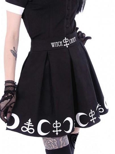 Pretty Witch Skirt & Blouse - 5XL / Skirt